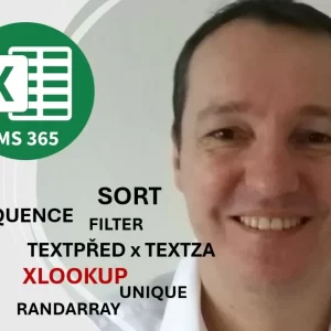 EXCEL 365 – nové funkce