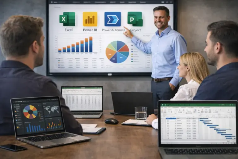Firemní kurz na míru – Excel, Power BI,  AI, automatizace…